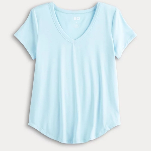 SO Short Sleeve Navy and White Tees - Picture 6 of 7